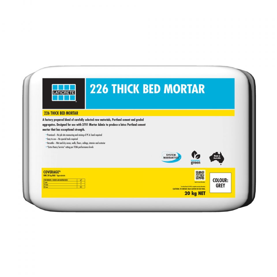 Laticrete 226 Thick Bed Mortar