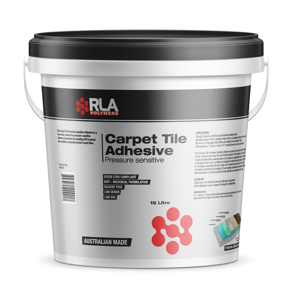 RLA Carpet Tile Pressure Sensitive Adhesive