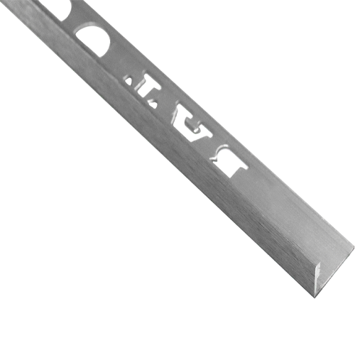 BAT Aluminium L Linished Silver