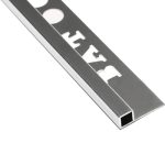 BAT Aluminium Square Bright Silver BAT Aluminium Square Bright Silver