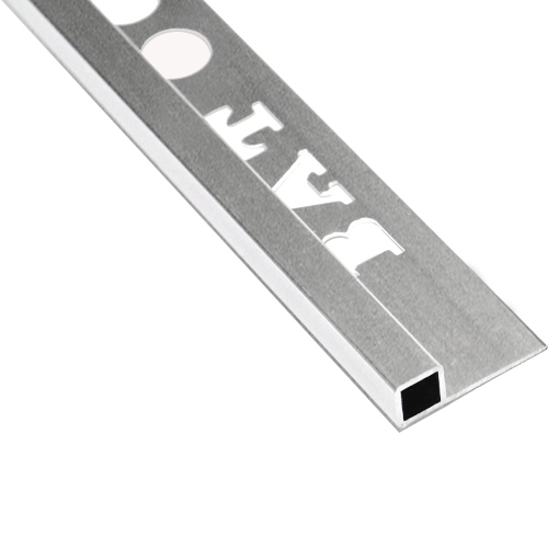 BAT Aluminium Square Linished Silver