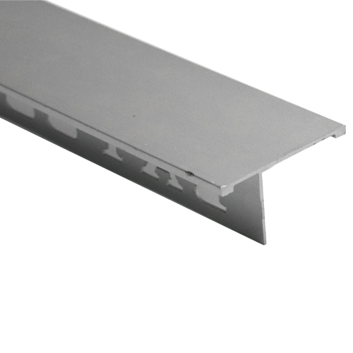 BAT Double Sided Aluminium T Angle Matt Silver