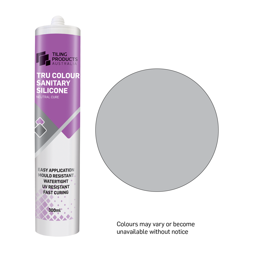 TPA TRU Colour Sanitary Silicone - Light Grey