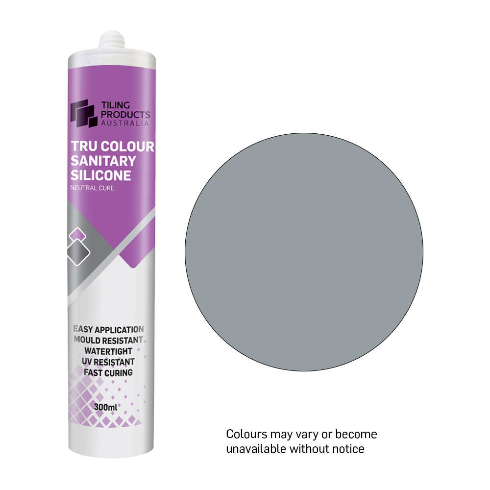 TPA TRU Colour Sanitary Silicone - Mid Grey