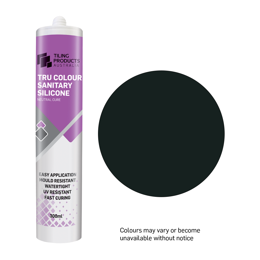 TPA TRU Colour Sanitary Silicone - Charcoal