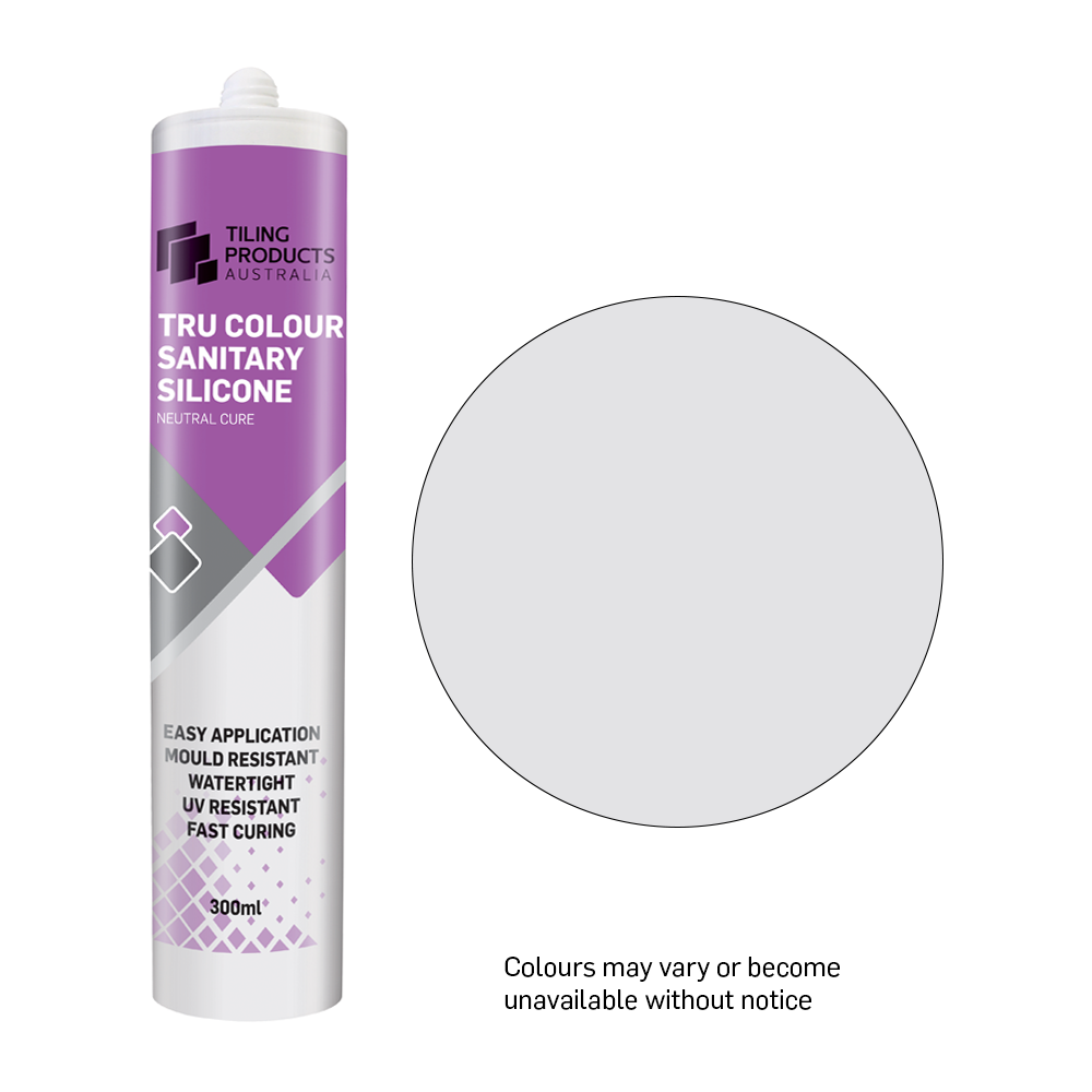 TPA TRU Colour Sanitary Silicone - Tile Grey