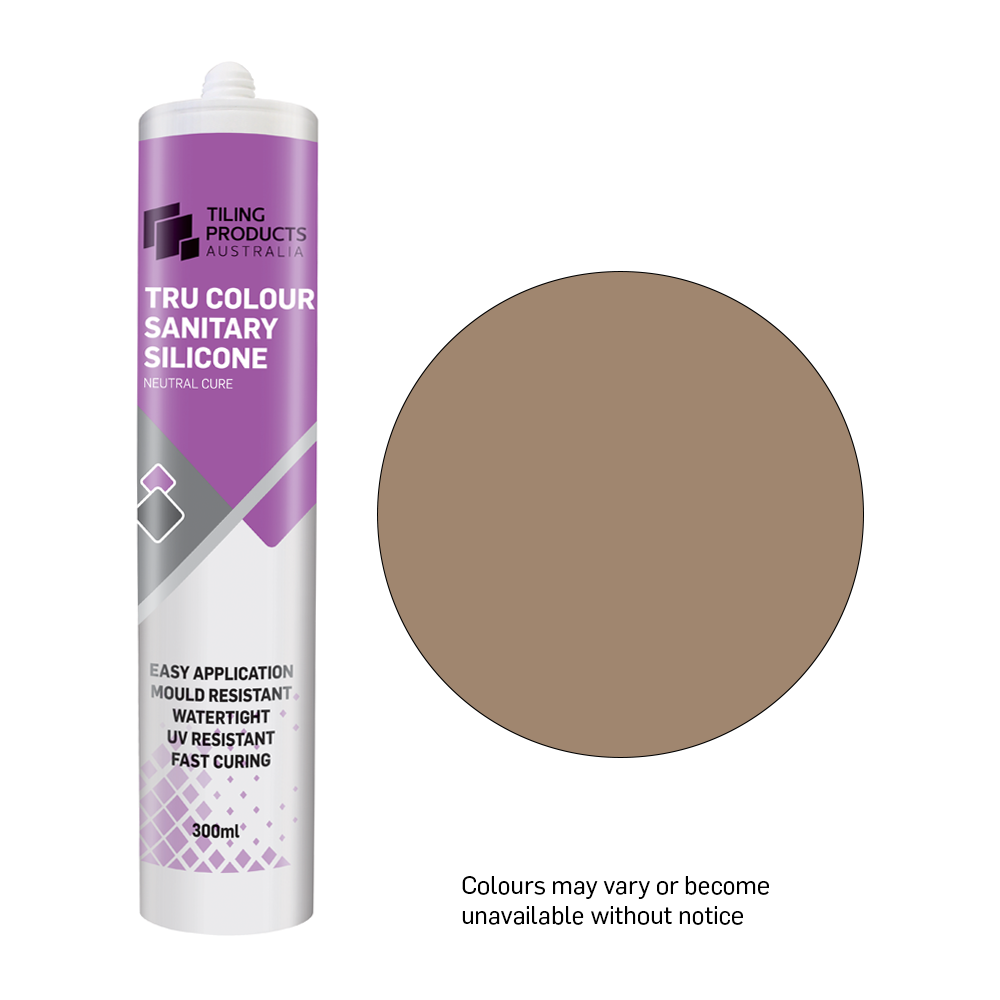 TPA TRU Colour Sanitary Silicone - Stone Beige