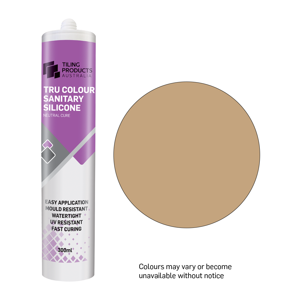 TPA TRU Colour Sanitary Silicone - Travertine
