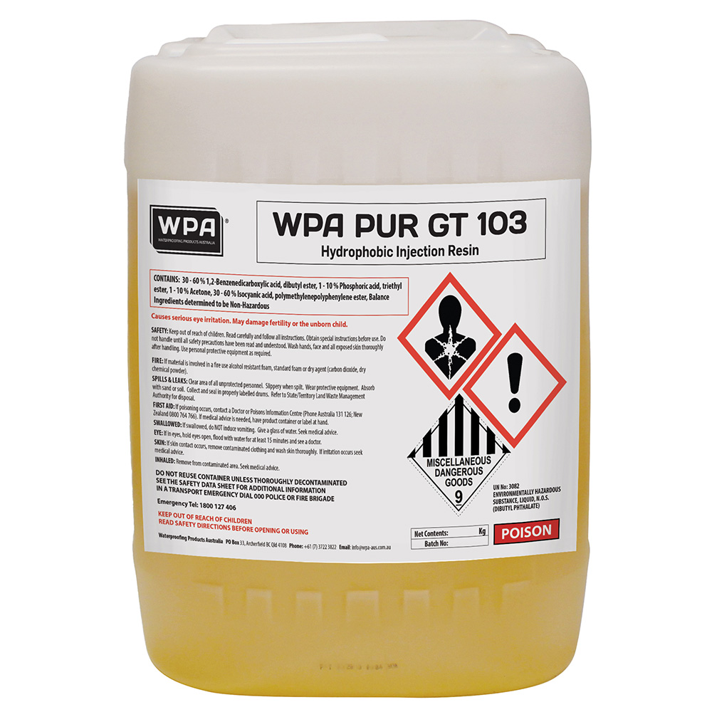 WPA PUR GT103 WPA PUR GT103