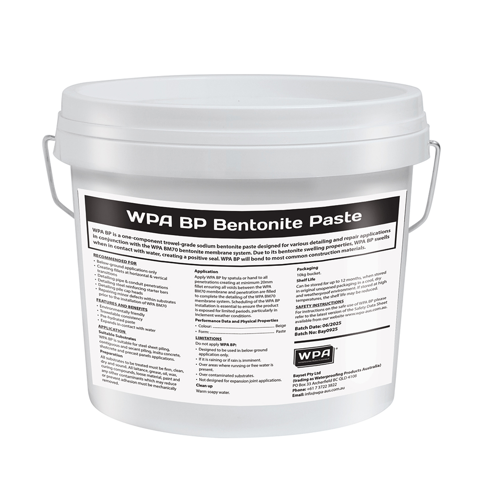 301-700 WPA BP Bentonite Paste