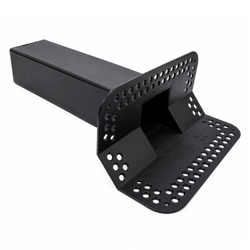 906-434 Sopra TPE Scupper Drain 45 corner 1
